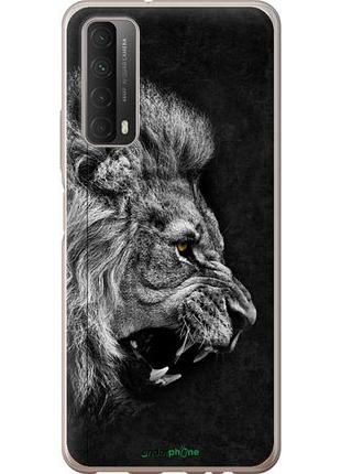 Чехол на huawei p smart 2021 лев "1080u-2100-10746"