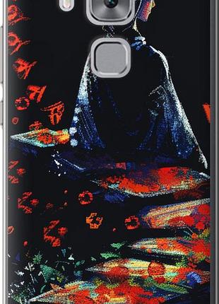 Чехол на huawei nova plus мечтательная девушка "6042u-961-10746"