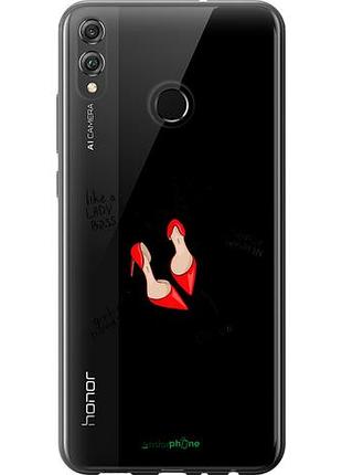 Чехол на huawei honor 8x женщина "4599u-1596-10746"
