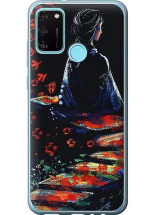 Чехол на huawei honor 9a мечтательная девушка "6042u-1900-10746"
