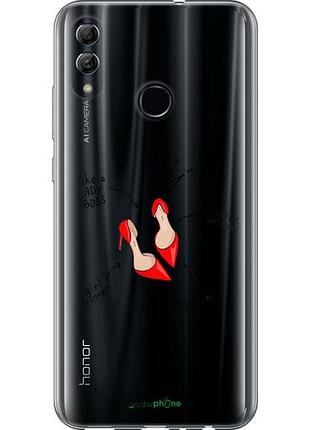 Чехол на huawei honor 10 lite женщина "4599u-1618-10746"