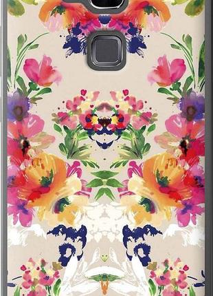 Чехол на huawei ascend mate 7 цветочный узор "1083u-140-10746"
