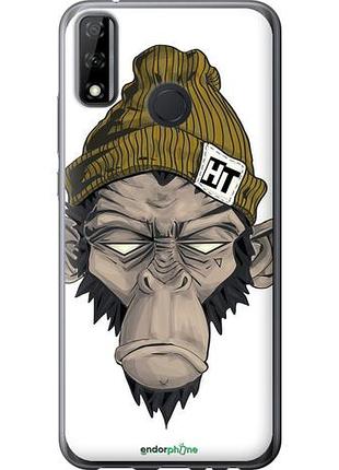 Чехол на huawei y8s обезьяна в шапке "4183u-2027-10746"