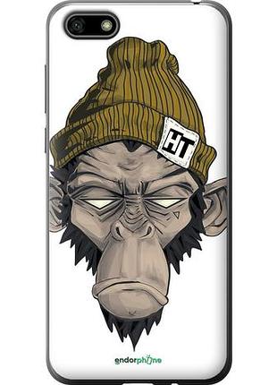 Чохол на huawei honor 7a мавпа в шапці "4183u-1805-10746"