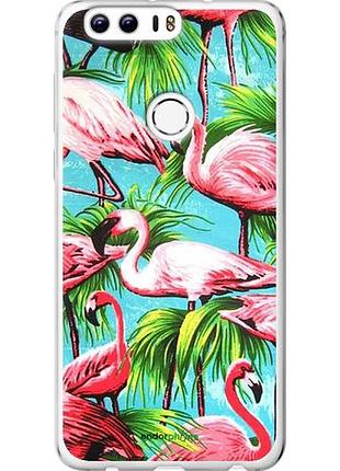 Чехол на huawei honor 8 tropical background "4016u-351-10746"