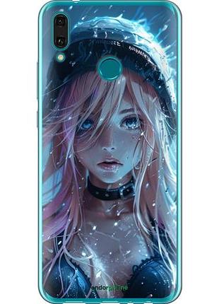Чохол на huawei y9 2019 аніме-діва під дощем "6120u-1602-10746"