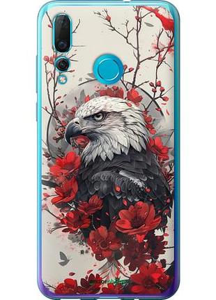Чехол на huawei nova 4 рубиновый орел "6103u-1632-10746"