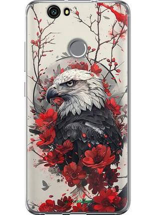 Чехол на huawei nova рубиновый орел "6103u-439-10746"