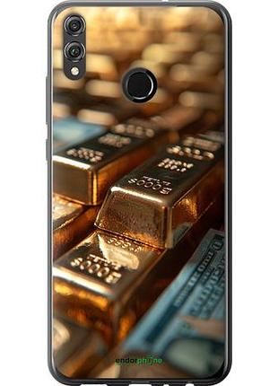 Чехол на huawei honor 8x сияние золота "6104u-1596-10746"