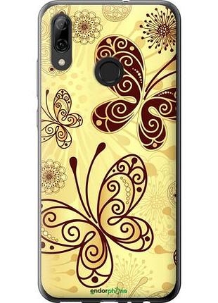 Чехол на huawei p smart 2019 красивые бабочки "4170u-1634-10746"