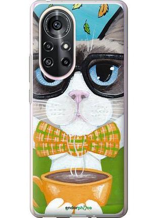 Чехол на huawei nova 8 pro cat&coffee "4053u-2246-10746"