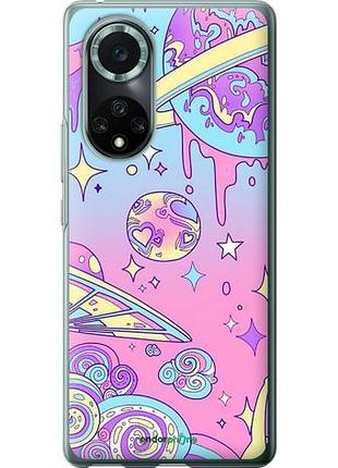 Чохол на huawei nova 9 pro рожева галактика "4146u-2503-10746"