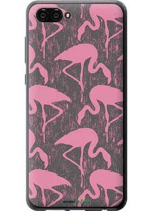 Чехол на huawei nova 2s vintage-flamingos "4171u-1388-10746"