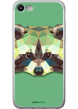 Чехол на iphone se 2020 енот "1217u-2013-10746"