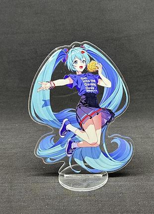 Акриловая коллекционная фигурка hatsune miku хатсуне мику (9) 15 cм