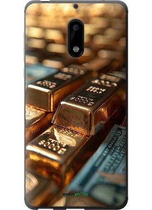 Чохол на nokia 6 сяйво золота "6104u-898-10746"