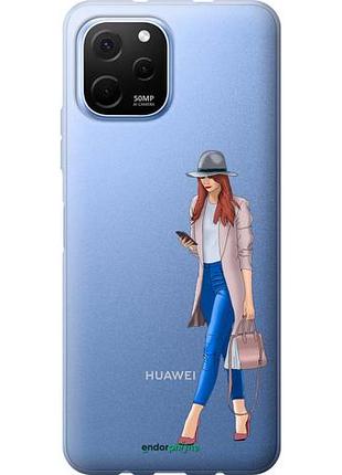 Чехол на huawei nova y61 девушка 1 "4751u-2983-10746"