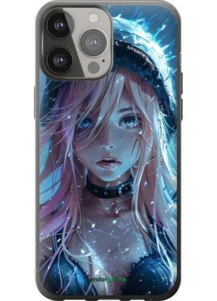 Чехол на iphone 13 pro max аниме-дива под дождем "6120u-2371-10746"