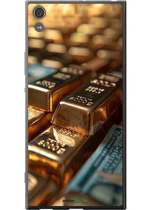 Чехол на sony xperia xa1 ultra g3212 сияние золота "6104u-1237-10746"