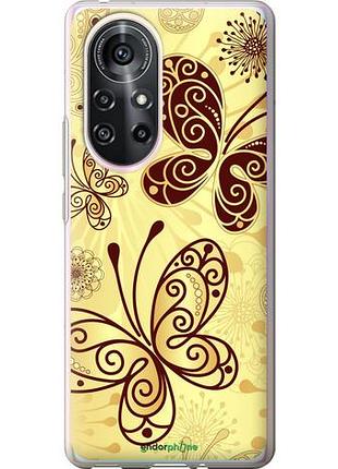 Чехол на huawei nova 8 pro красивые бабочки "4170u-2246-10746"
