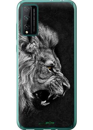 Чехол на huawei honor play 4t pro лев "1080u-1914-10746"