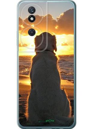 Чехол на huawei honor play 50 plus закат и собака "3966u-3399-10746"