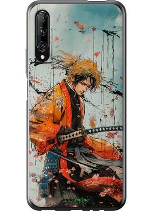 Чехол на huawei p smart pro agatsuma zenitsu: убийца демонов "6118u-1906-10746"