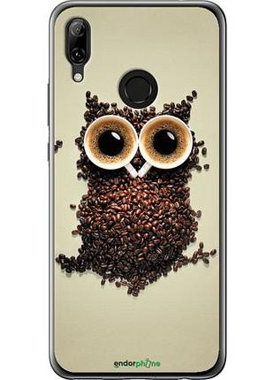 Чохол на huawei nova 3 сова з кави "777u-1535-10746"