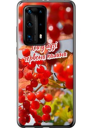 Чехол на huawei p40 pro plus калина "5454u-1917-10746"