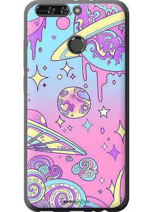 Чохол на huawei honor v9 / honor 8 pro рожева галактика "4146u-1246-10746"