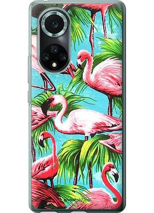 Чехол на huawei nova 9 pro tropical background "4016u-2503-10746"