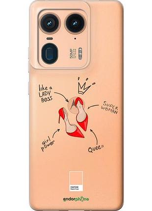 Чехол на motorola edge 50 ultra женщина "4599u-3760-10746"