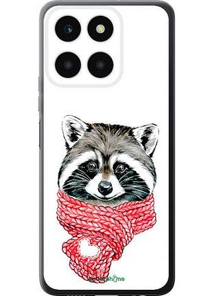 Чехол на huawei honor x6a енот в шарфе "4688u-3340-10746"