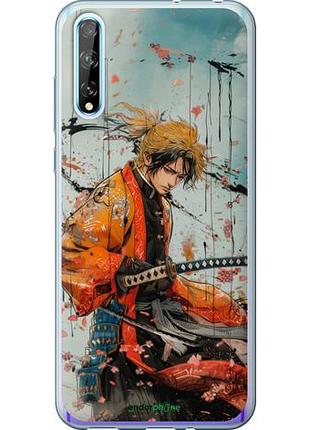 Чехол на huawei p smart s agatsuma zenitsu: убийца демонов "6118u-1813-10746"