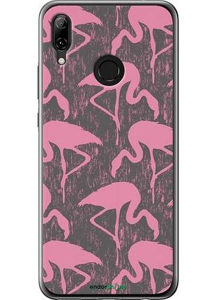 Чехол на huawei nova 3 vintage-flamingos "4171u-1535-10746"