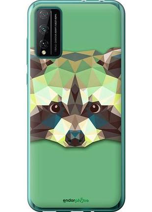 Чехол на huawei honor play 4t pro енот "1217u-1914-10746"