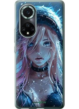 Чехол на huawei nova 9 pro аниме-дива под дождем "6120u-2503-10746"