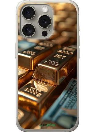 Чохол на iphone 15 pro сяйво золота "6104u-3096-10746"