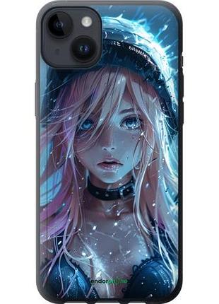 Чехол на iphone 14 plus аниме-дива под дождем "6120u-2645-10746"