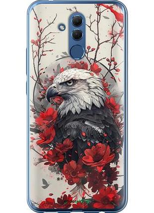 Чехол на huawei mate 20 lite рубиновый орел "6103u-1575-10746"