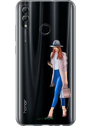 Чехол на huawei honor 10 lite девушка 1 "4751u-1618-10746"