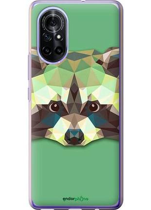 Чехол на huawei nova 8 енот "1217u-2245-10746"