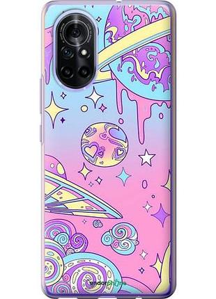 Чохол на huawei nova 8 рожева галактика "4146u-2245-10746"