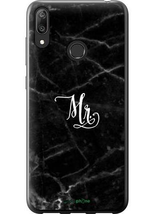 Чехол на huawei y7 2019 мрамор1 "4582u-1638-10746"