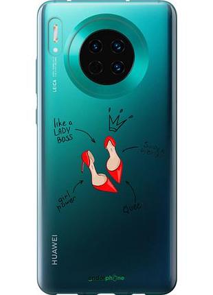 Чехол на huawei mate 30 женщина "4599u-1773-10746"