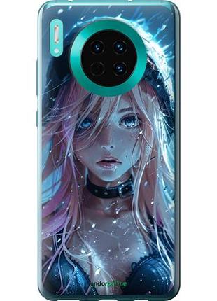 Чехол на huawei mate 30 аниме-дива под дождем "6120u-1773-10746"