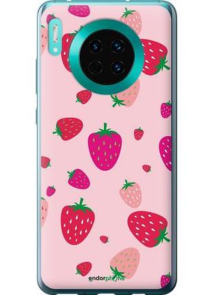Чехол на huawei mate 30 клубнички "4332u-1773-10746"