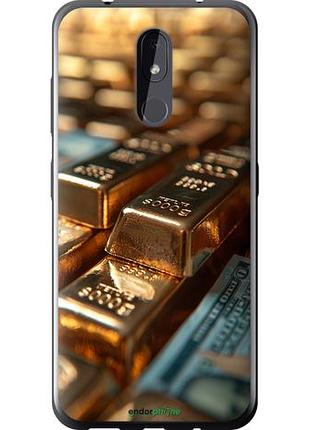 Чехол на nokia 3.2 сияние золота "6104u-1705-10746"