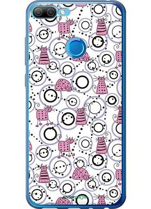 Чохол на huawei honor 9i смішні коти "907u-1853-10746"