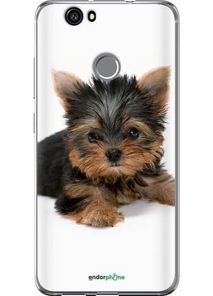Чехол на huawei nova щенок йоркширского терьера "931u-439-10746"